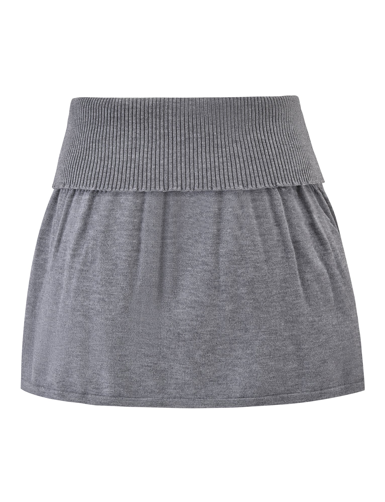 ROWENA MINI SKIRT - GREY - Image 9