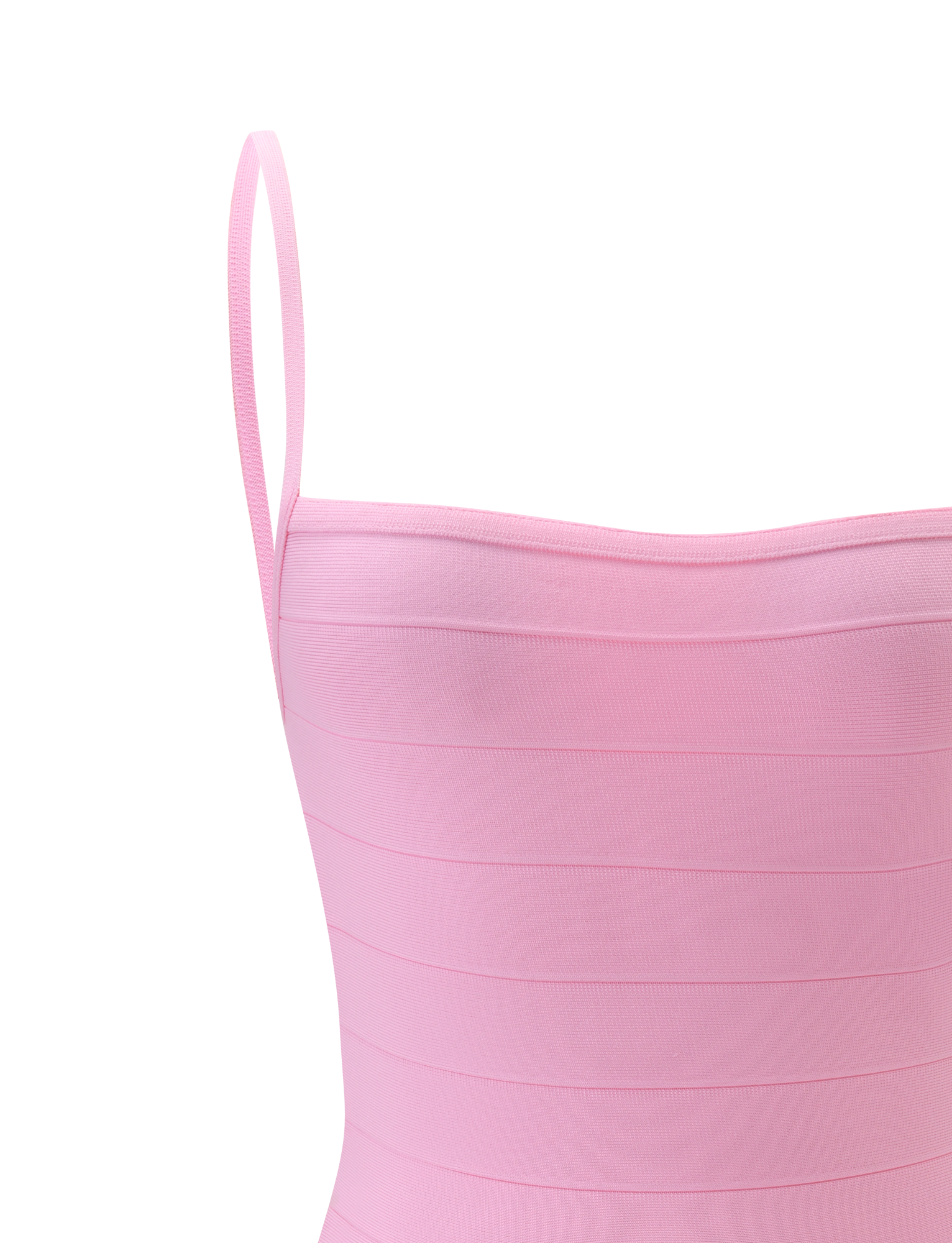 MIDORI BANDAGE DRESS - BABY PINK - Image 8