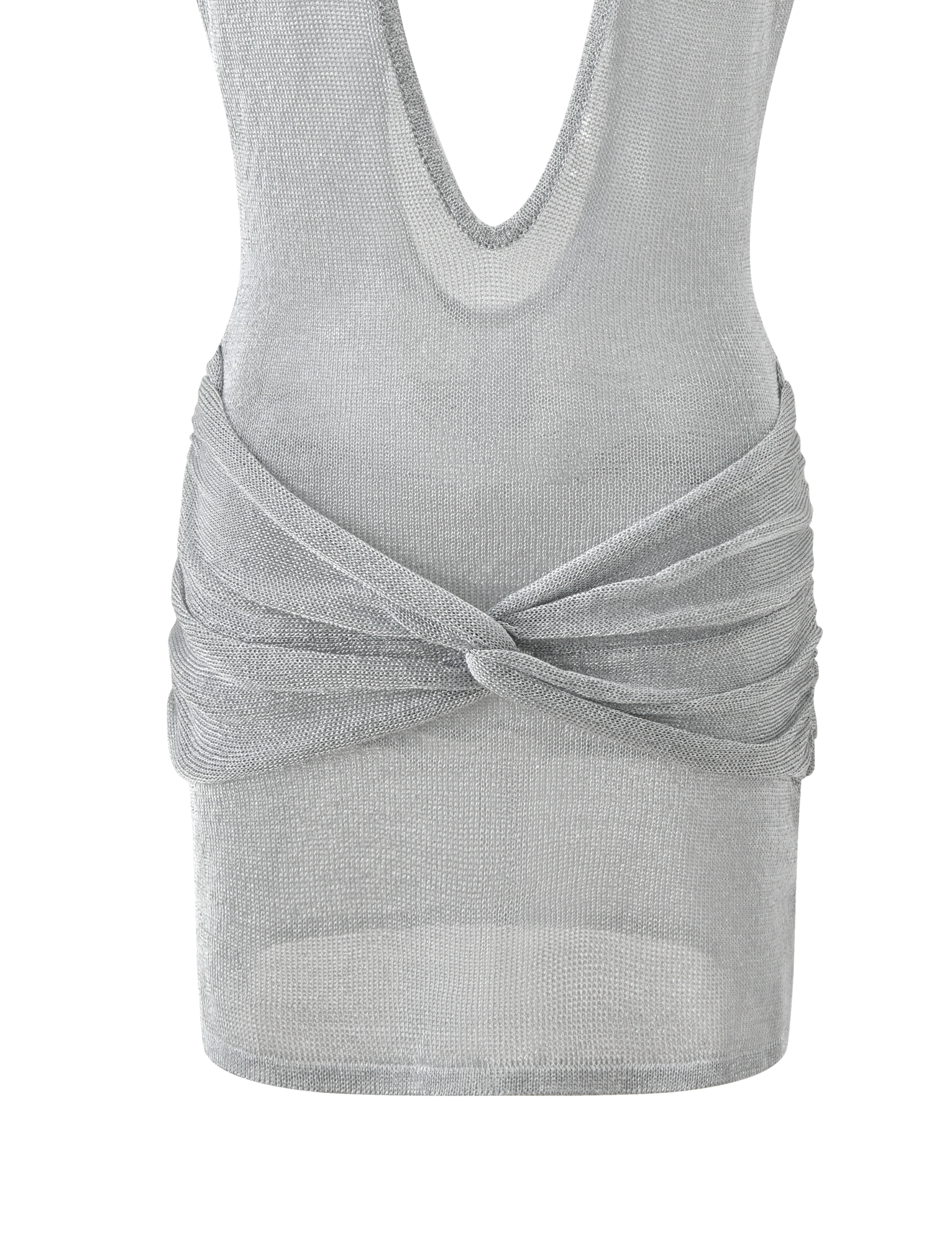 ZOSIA MINI DRESS - SILVER - Image 8