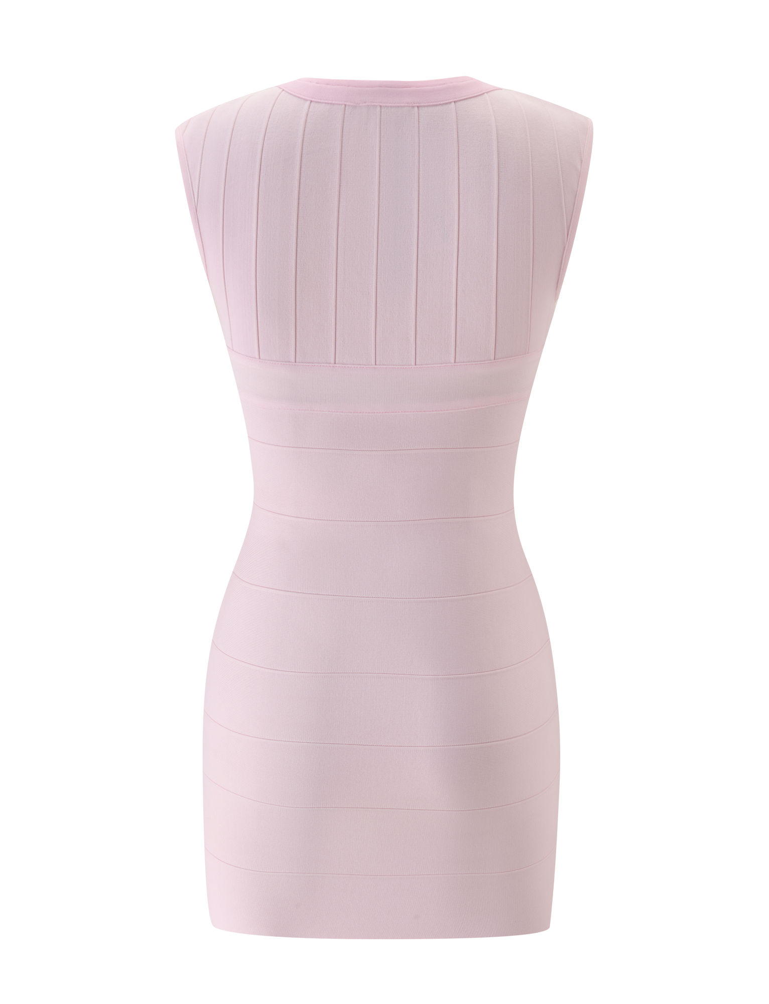 EMBER MINI BANDAGE DRESS - BABY PINK - Image 8